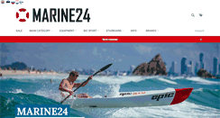 Desktop Screenshot of marine24.com