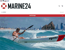 Tablet Screenshot of marine24.com